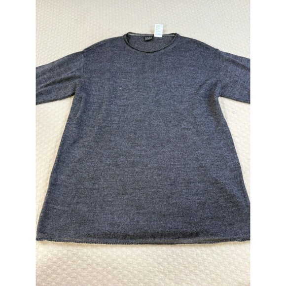 Krizia Maglia Italy Sweater Mohair Metal Blend Sparkle | Gray | Size IT 44 - M - Picture 3 of 16